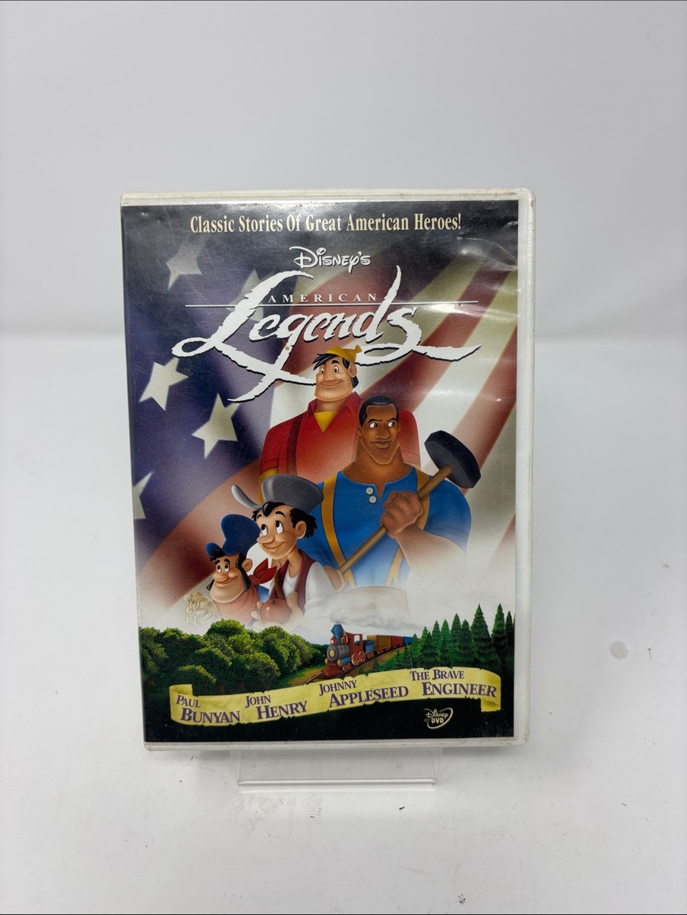 Disney American Legends Decorative Cover - Red, White, Blue DVD